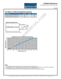 PLEDDC150W-214-C0700 Datasheet Page 3