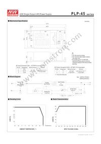 PLP-45-12 Datasheet Page 2