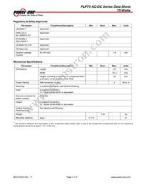 PLP75-1048G Datasheet Page 5