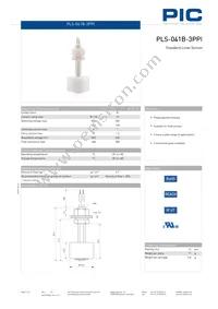 PLS-041B-3PPI Datasheet Cover