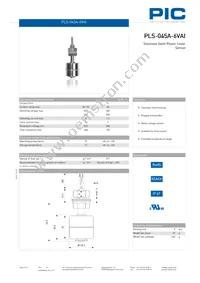 PLS-045A-6VAI Datasheet Cover