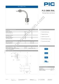 PLS-080B-3VAL Datasheet Cover