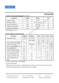 PLT133/T5H Datasheet Page 3