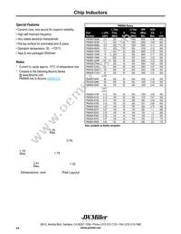 PM0805-R39K Datasheet Cover