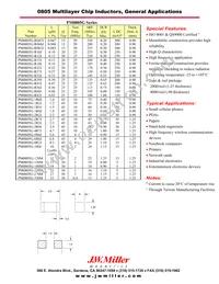 PM0805G-R82J Datasheet Cover