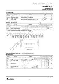 PM100CL1B060 Datasheet Page 3