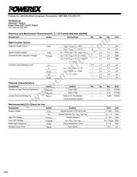 PM100DSA120 Datasheet Page 4