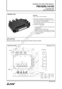 PM100RL1A120 Datasheet Cover