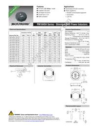 PM104SH-7R0-RC Datasheet Cover
