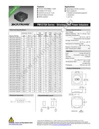 PM127SH-7R6N-RC Datasheet Cover