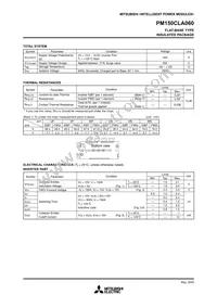 PM150CLA060 Datasheet Page 3