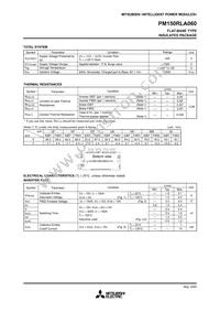 PM150RLA060 Datasheet Page 3
