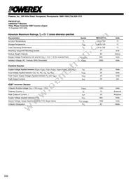 PM15CZF120 Datasheet Page 2