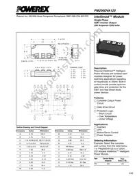 PM200DVA120 Datasheet Cover