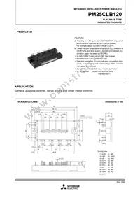 PM25CLB120 Datasheet Cover