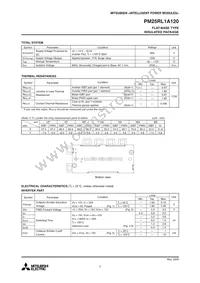 PM25RL1A120 Datasheet Page 3
