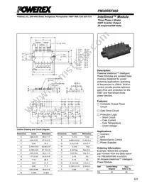 PM30RSF060 Datasheet Cover