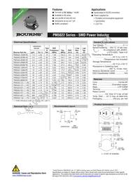 PM5022-102M Datasheet Cover