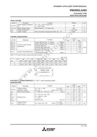 PM50B5LA060 Datasheet Page 3