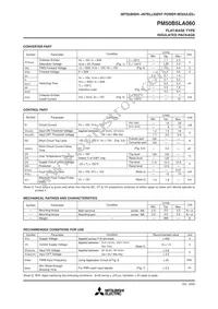 PM50B5LA060 Datasheet Page 4