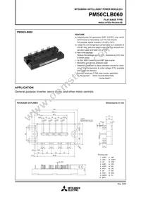 PM50CLB060 Datasheet Cover