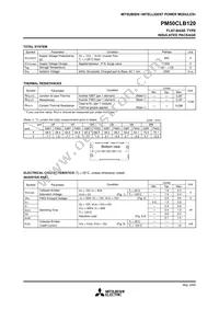 PM50CLB120 Datasheet Page 3