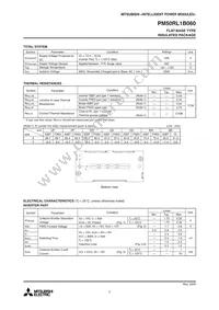 PM50RL1B060 Datasheet Page 3