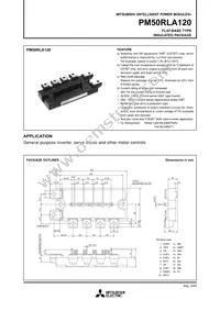PM50RLA120 Datasheet Cover