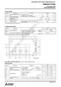 PM600DV1A060 Datasheet Page 3