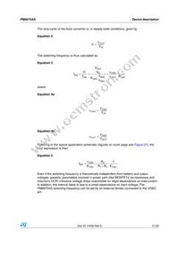 PM6670AS Datasheet Page 21