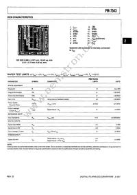 PM7543FSR Datasheet Page 5