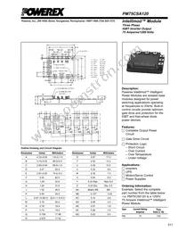 PM75CSA120 Datasheet Cover