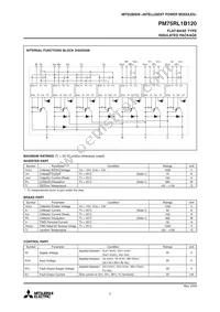 PM75RL1B120 Datasheet Page 2