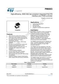 PM8803 Datasheet Cover