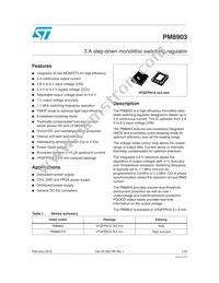 PM8903 Datasheet Cover