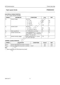 PMBD6050 Datasheet Page 5