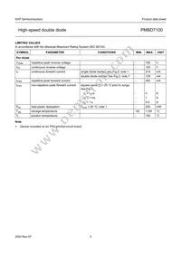 PMBD7100 Datasheet Page 4