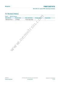 PMBT2907AYSX Datasheet Page 12