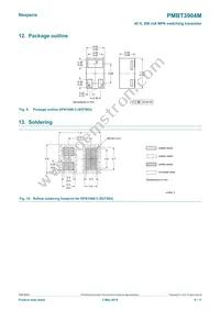 PMBT3904M Datasheet Page 8