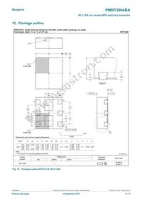 PMBT3904RAZ Datasheet Page 9