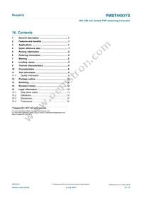 PMBT4403YSX Datasheet Page 15