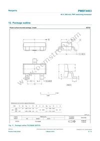 PMBT4403Z Datasheet Page 9