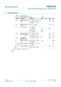 PMBTA44 Datasheet Page 6