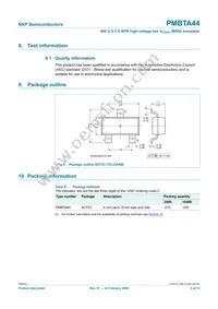 PMBTA44 Datasheet Page 9