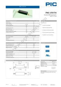 PMC-0701TH1015 Datasheet Cover