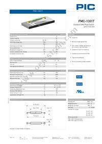 PMC-1001T1520 Datasheet Cover