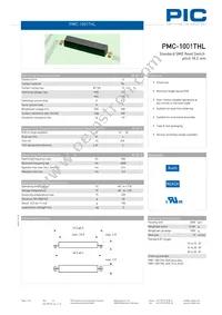 PMC-1001THL1520 Datasheet Cover
