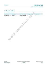 PMCM4401VNEAZ Datasheet Page 12