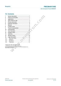 PMCM4401VNEAZ Datasheet Page 15