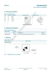 PMCM4402UPEZ Datasheet Page 2